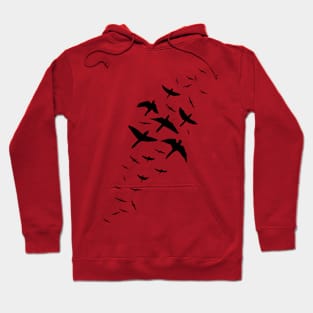 Black Birds Hoodie